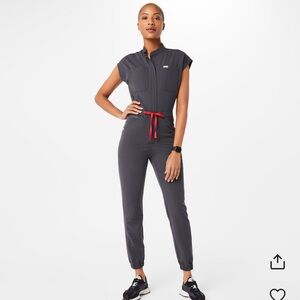 Rafaela Cargo ScrubJumpsuit 🩶